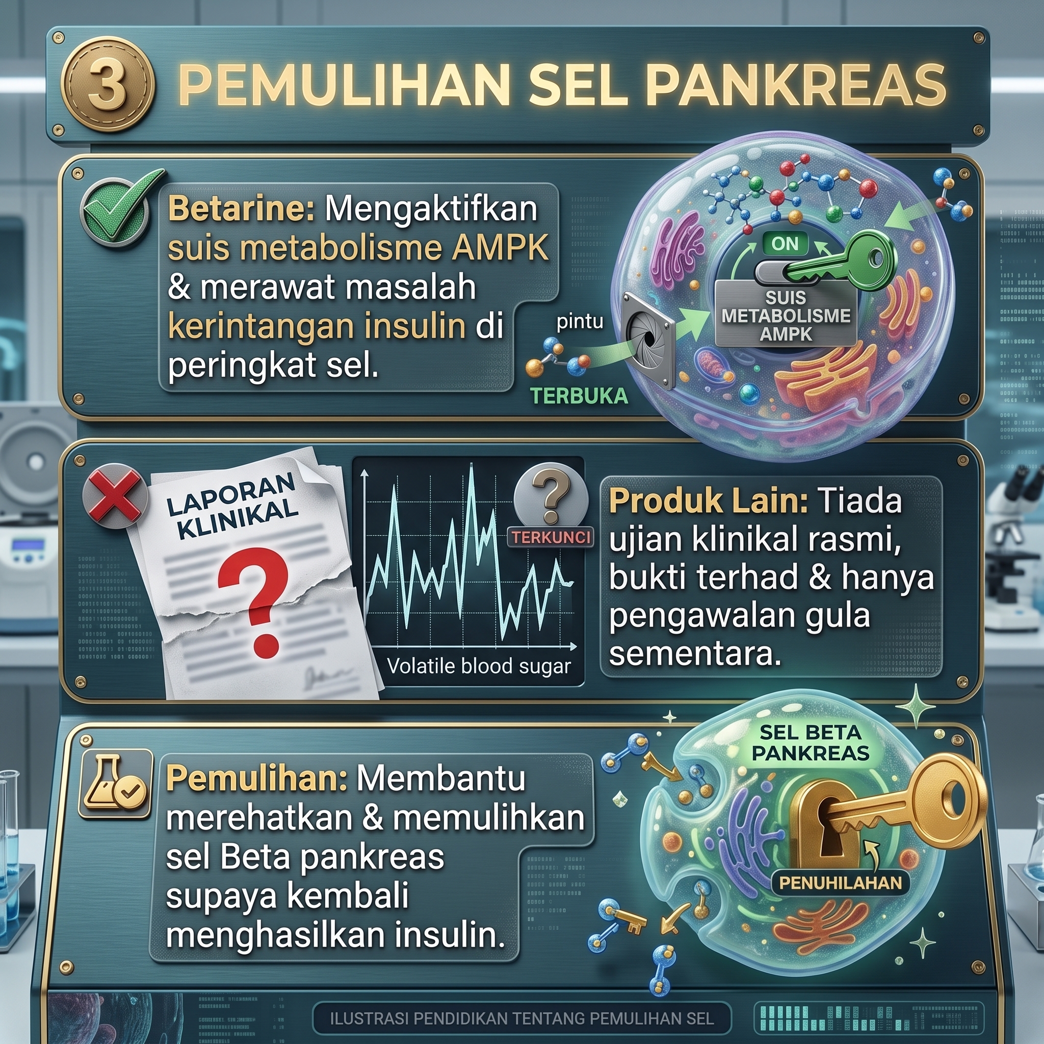 Pemulihan Sel Pankreas